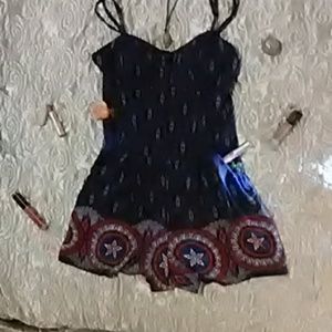 Zip Up Cotton Marvel Romper